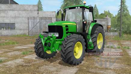 John Deere 7430&7530 Premium islamic green para Farming Simulator 2017