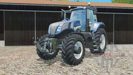 New Holland T8.435 Azul Poweɽ para Farming Simulator 2015
