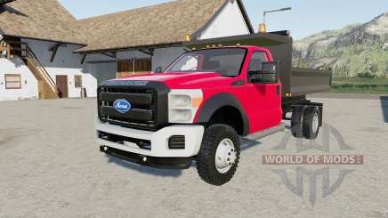 Ford F-550 Super Duty dump truck para Farming Simulator 2017