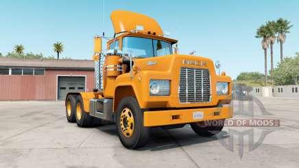 Mack R-series safety orange para American Truck Simulator