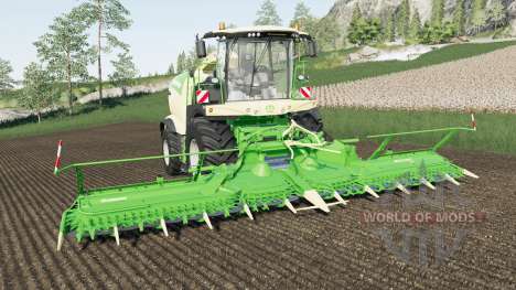Krone BiG X 1180 adds capacity para Farming Simulator 2017