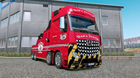 Mercedes-Benz Actros (MP4) Tow Truck para Euro Truck Simulator 2
