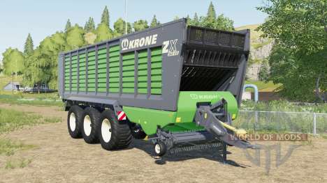 Krone ZX 560 GD increased capacity para Farming Simulator 2017