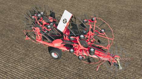 Lely Hibiscus 1515 CD Profi work speed 38 km-h para Farming Simulator 2017
