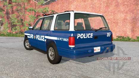 Gavril Roamer Gotham City Police Department para BeamNG Drive