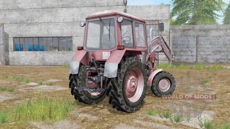 MTZ-82 Belarús con cargador para Farming Simulator 2017