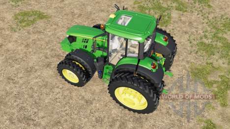 John Deere 6M-series 8 wheels configurations para Farming Simulator 2017