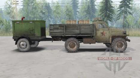 El GAZ-63 para Spin Tires