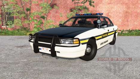 Gavril Grand Marshall US 50 States Police para BeamNG Drive
