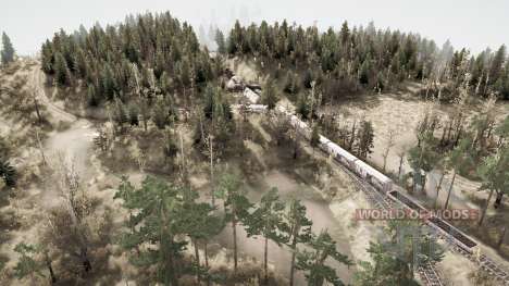 Baltic - choque de trenes para Spintires MudRunner
