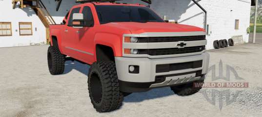 Chevrolet Silverado 2500 Hd Lt Crew Cab Gmtk2h Para Farming Simulator