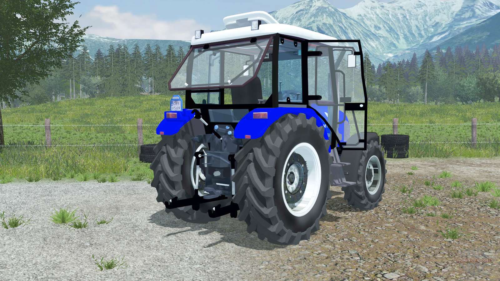 FarmTrac 80 4WD Niebieski Para Farming Simulator 2013 FarmTrac 80 4WD Niebieski Para Farming Simulator 2013