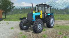 MTZ-1221 Belarús tractor con cargador para Farming Simulator 2013