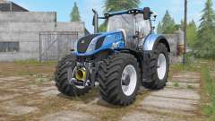 New Holland T7-series with FL console para Farming Simulator 2017