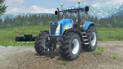 New Holland T8020 realistic exhaust para Farming Simulator 2013