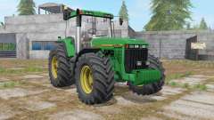 John Deere 8400 interactive buttons para Farming Simulator 2017
