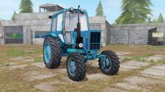 MTZ-82 Belarús en el color azul para Farming Simulator 2017