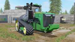 John Deere 9RT shamrock green para Farming Simulator 2017