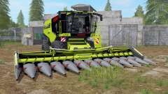 Claas Lexion 795 with headers para Farming Simulator 2017
