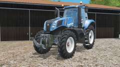 New Holland T8.320 narrow wheels para Farming Simulator 2015