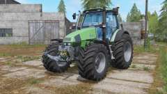 Deutz-Fahr Agrotron 120 MK3 wheels selection para Farming Simulator 2017