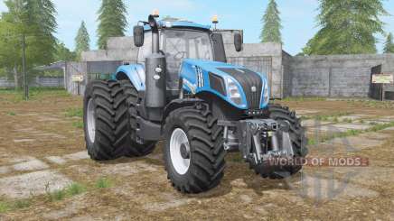 New Holland T8-series with dual wheel para Farming Simulator 2017