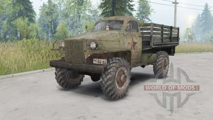 GAZ-63 1943 para Spin Tires