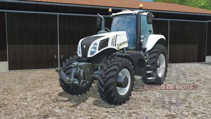 New Holland T8.435 ultra whitᶒ para Farming Simulator 2015