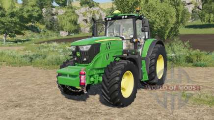 John Deere 6M-series fixed fronthydraulics para Farming Simulator 2017