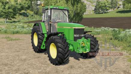 John Deere 7010 various wheel configurations para Farming Simulator 2017