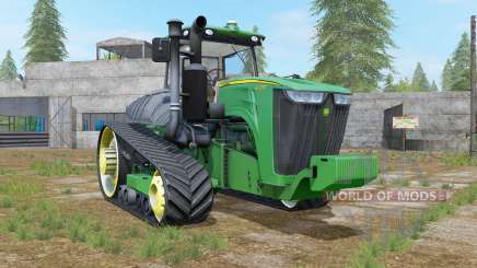 John Deere 9RT shamrock green para Farming Simulator 2017