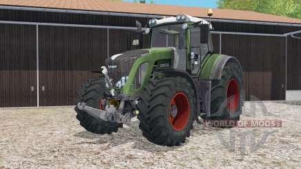 Fendt 933 Vario chalet green para Farming Simulator 2015