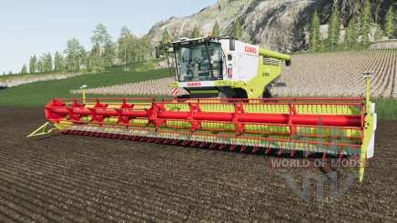 Claas Lexion 700 added warning sings with lights para Farming Simulator 2017