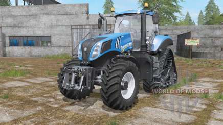 New Holland T8-series wheels options para Farming Simulator 2017