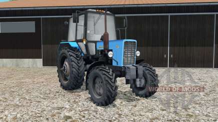 MTZ-82.1 Belarús en el color azul para Farming Simulator 2015