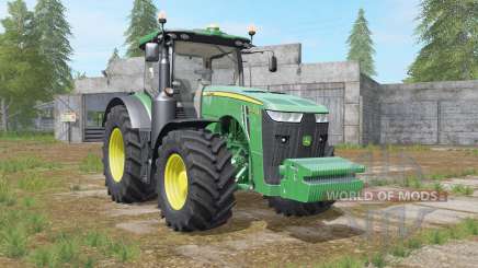 John Deere 8R-series revamped dirt textures para Farming Simulator 2017