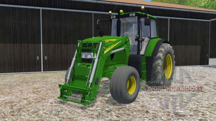 John Deere 6130 Frontloader para Farming Simulator 2015