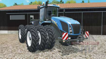 New Holland T9.565 triple roⱳ para Farming Simulator 2015