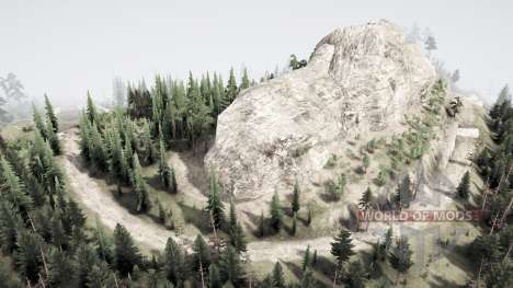 Over the mountain para Spintires MudRunner