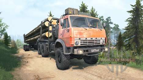 KamAZ-4310 para Spintires MudRunner