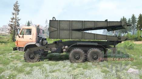 KamAZ-4310 para Spintires MudRunner