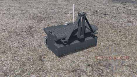 Front weight with movable chain para Farming Simulator 2013