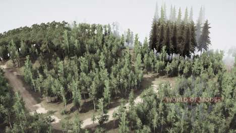Birch grove para Spintires MudRunner