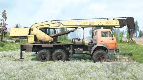 KamAZ-4310 para Spintires MudRunner