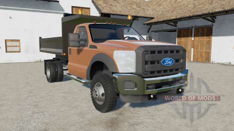 Ford F-550 Dump para Farming Simulator 2017