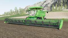 John Deere S700 two grain tank configurations para Farming Simulator 2017