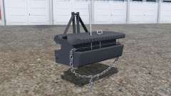 Front weight with movable chain para Farming Simulator 2013