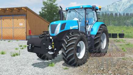 New Holland T7.220 with weight para Farming Simulator 2013