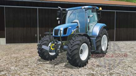New Holland T6.160 replaceable tires para Farming Simulator 2015