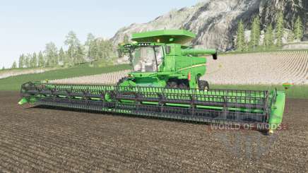 John Deere S700 two grain tank configurations para Farming Simulator 2017